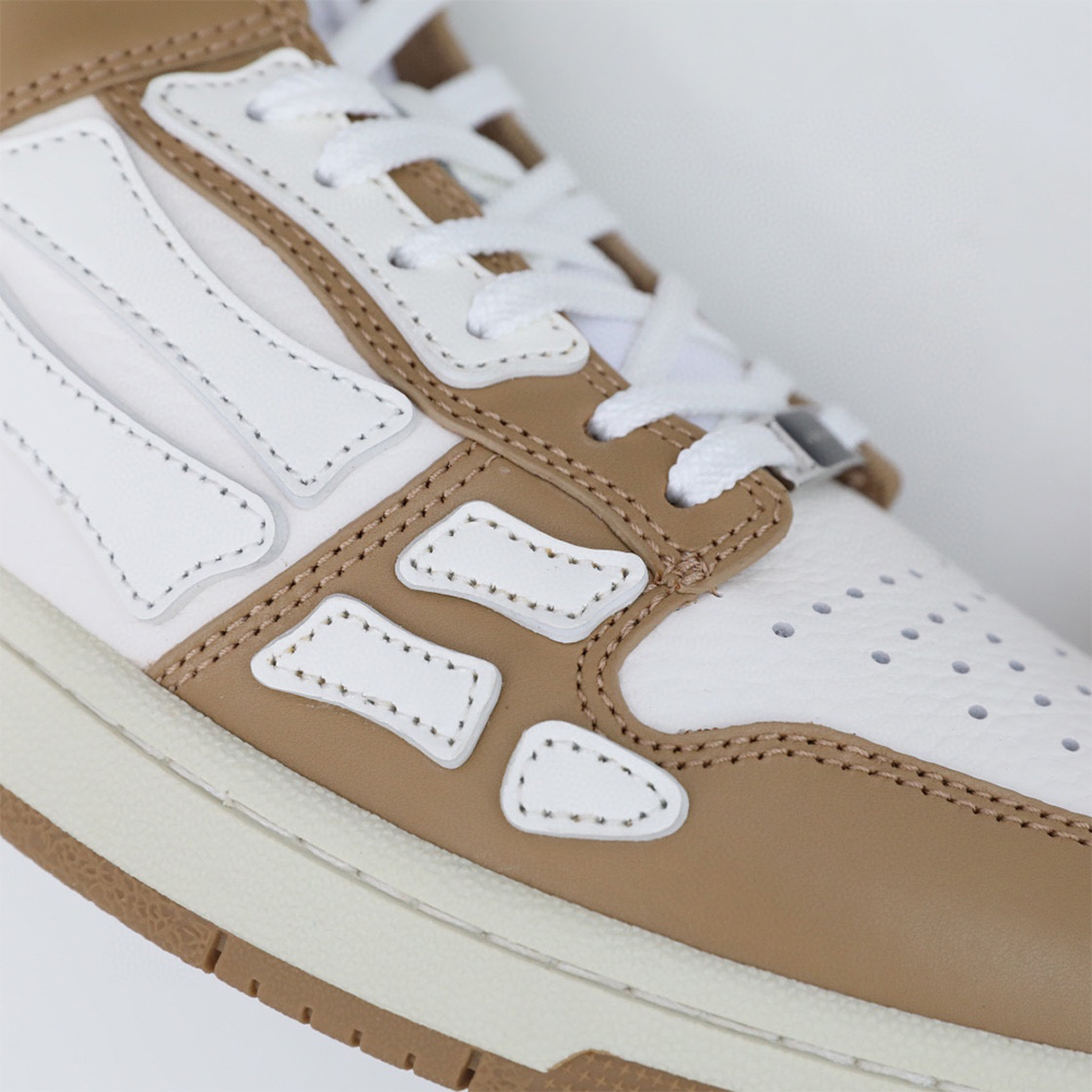 Amiri Skel-Top Low Sneaker Brown/White - 