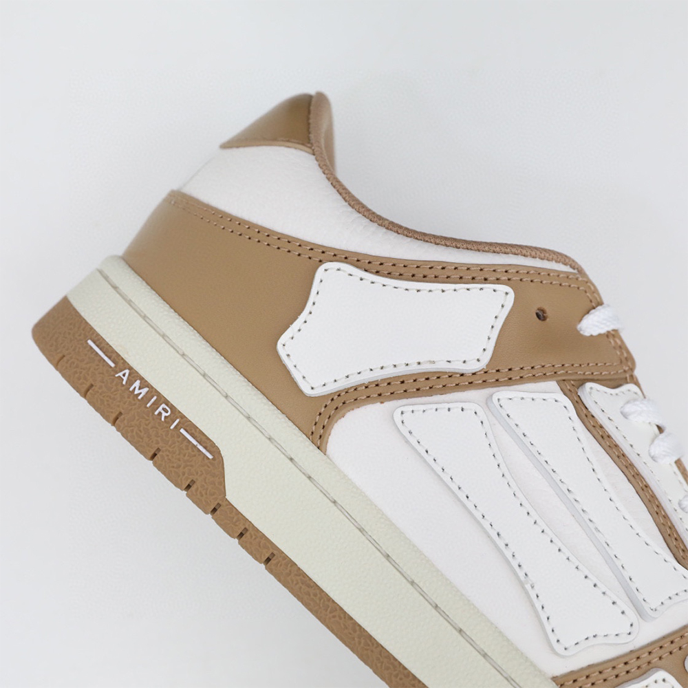 Amiri Skel-Top Low Sneaker Brown/White - 