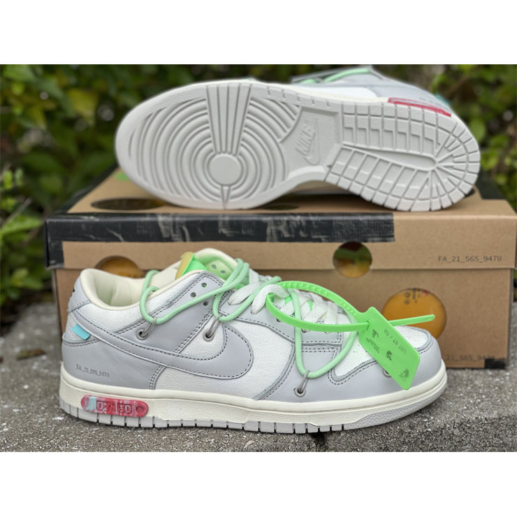 Nike Dunk X Off-White Low Sneaker DM1602 108 - PerfectKickZ