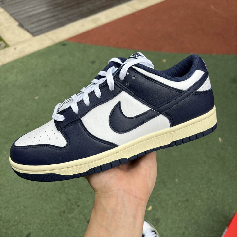 Nike Dunk Vintage Navy Sneaker - PerfectKickZ