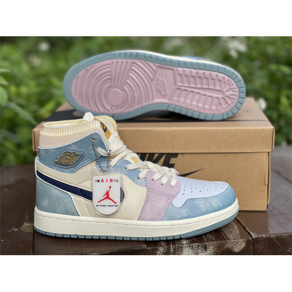 Air Jordan 1 Zoom CMFT “Celestine Blue” Sneaker - PerfectKickZ
