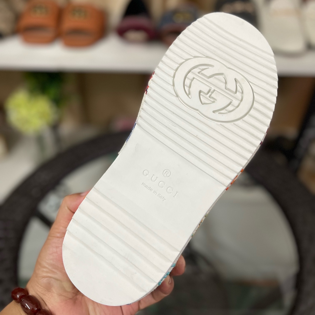 Gucci Women's Platform Slide Sandal - PerfectKickZ