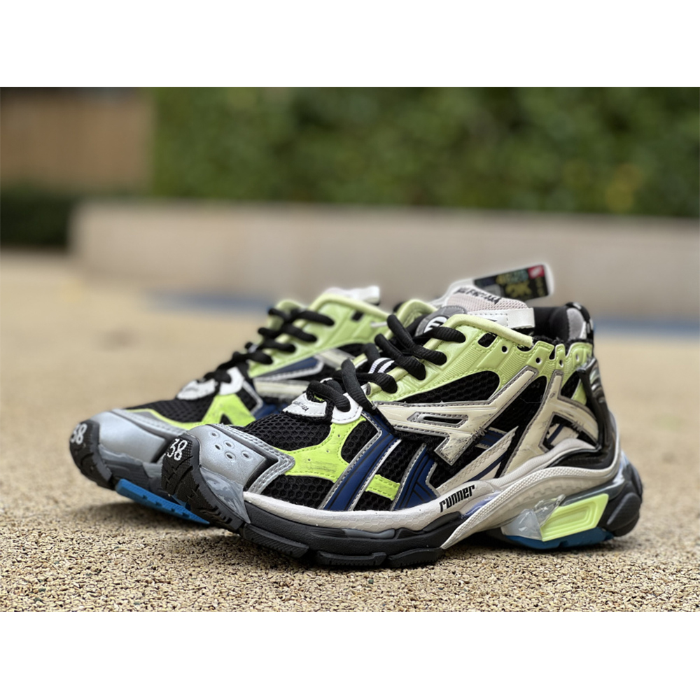 Balenciaga Runner Sneaker In Green - PerfectKickZ