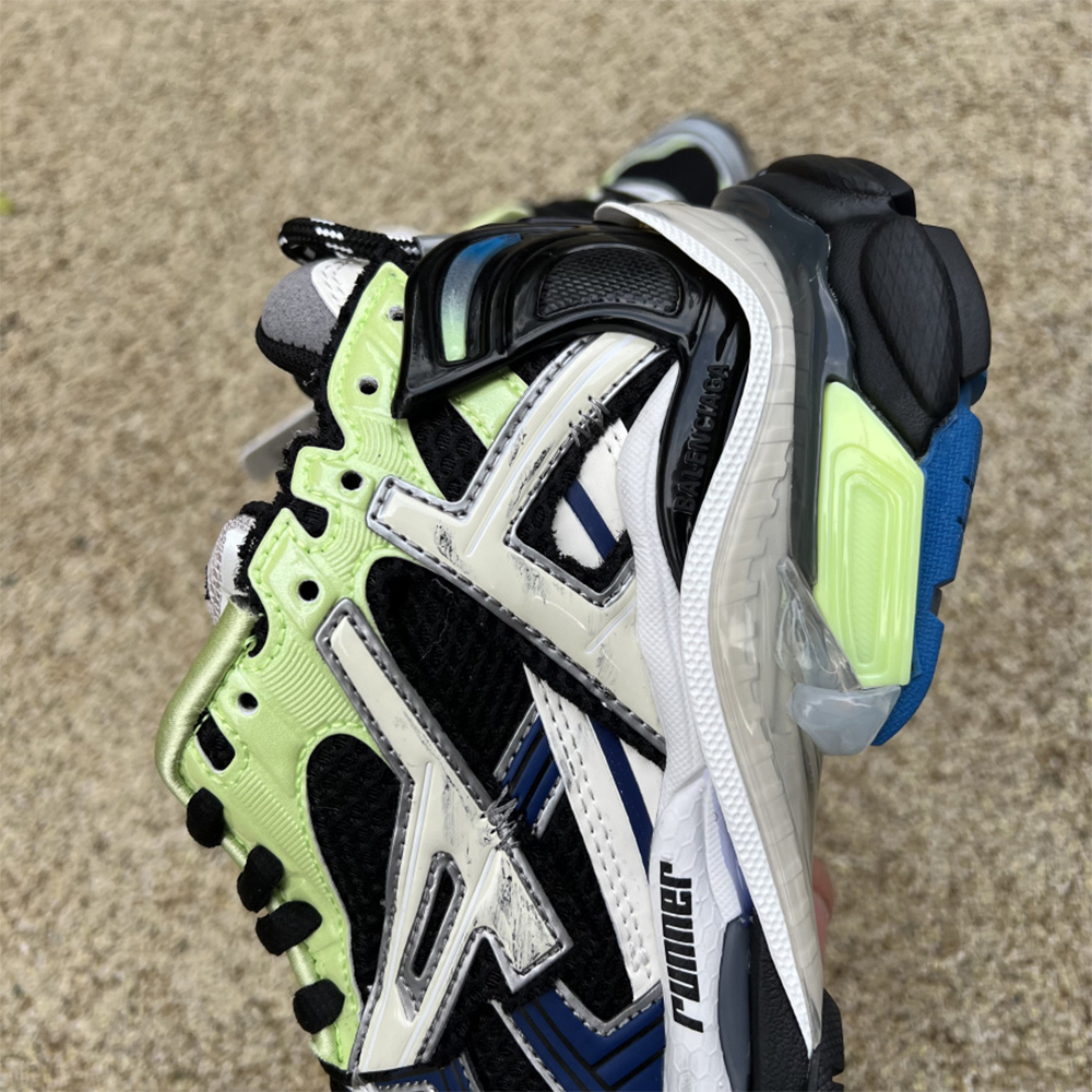 Balenciaga Runner Sneaker In Green - PerfectKickZ