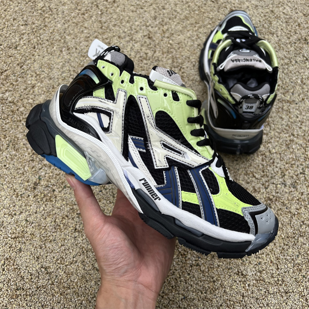 Balenciaga Runner Sneaker In Green - PerfectKickZ