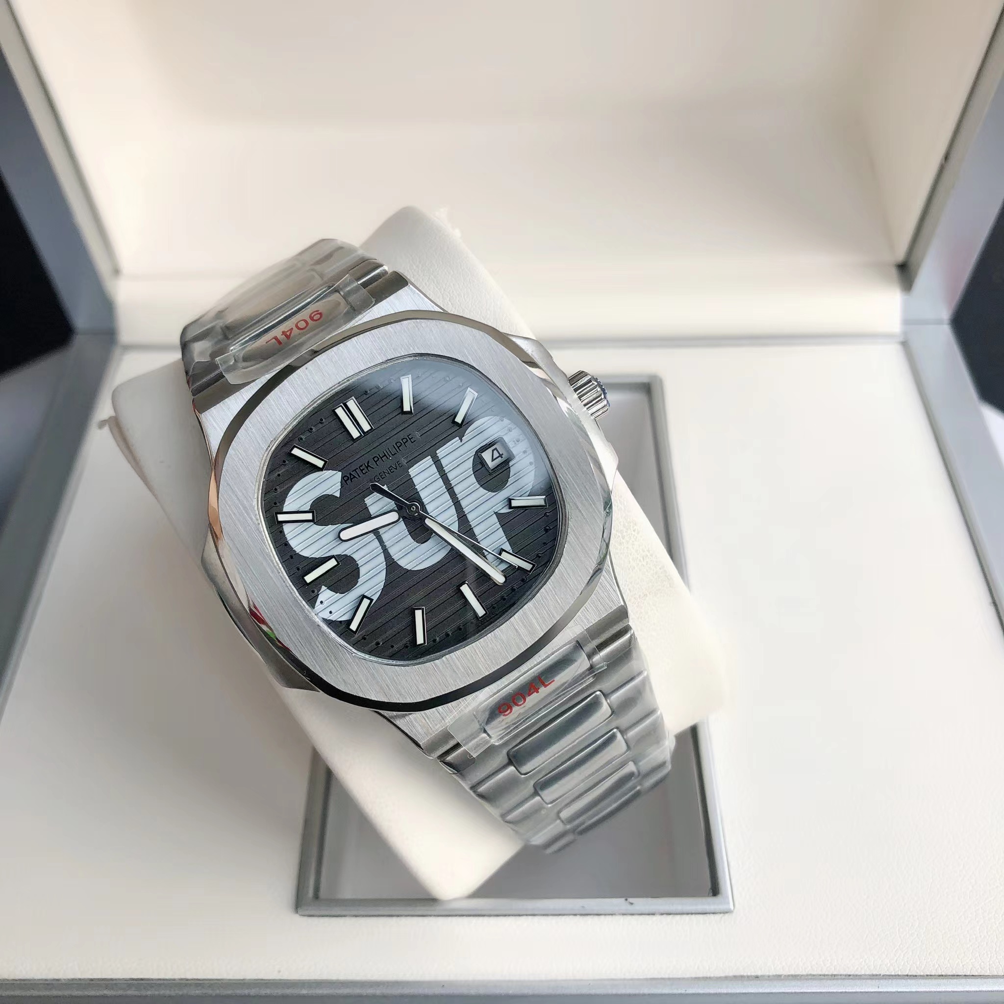 Patek Philipps Sa X Supreme Watch - PerfectKickZ