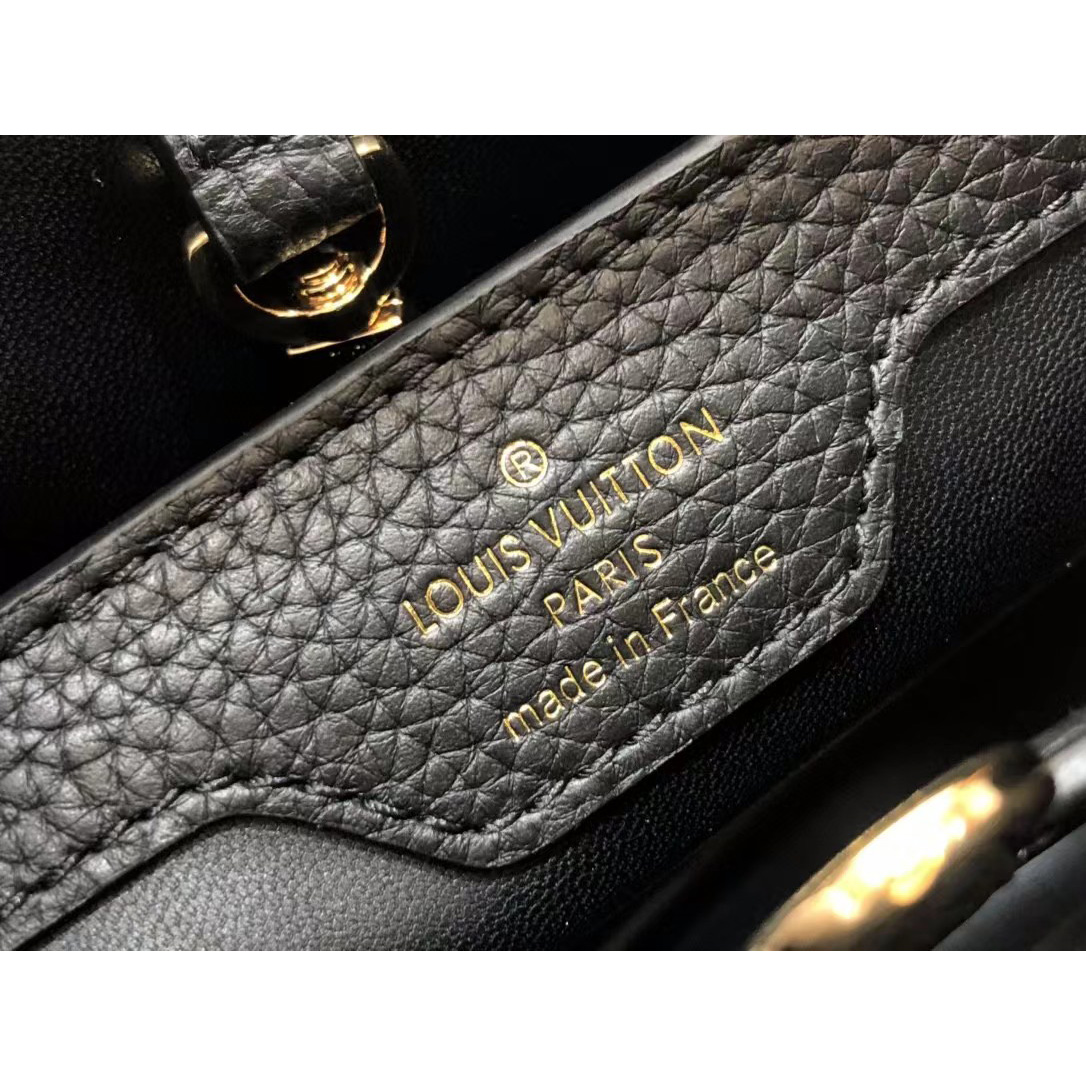 Louis Vuitton Capucines Handbag In Black（27 x 18 x 9cm） - PerfectKickZ