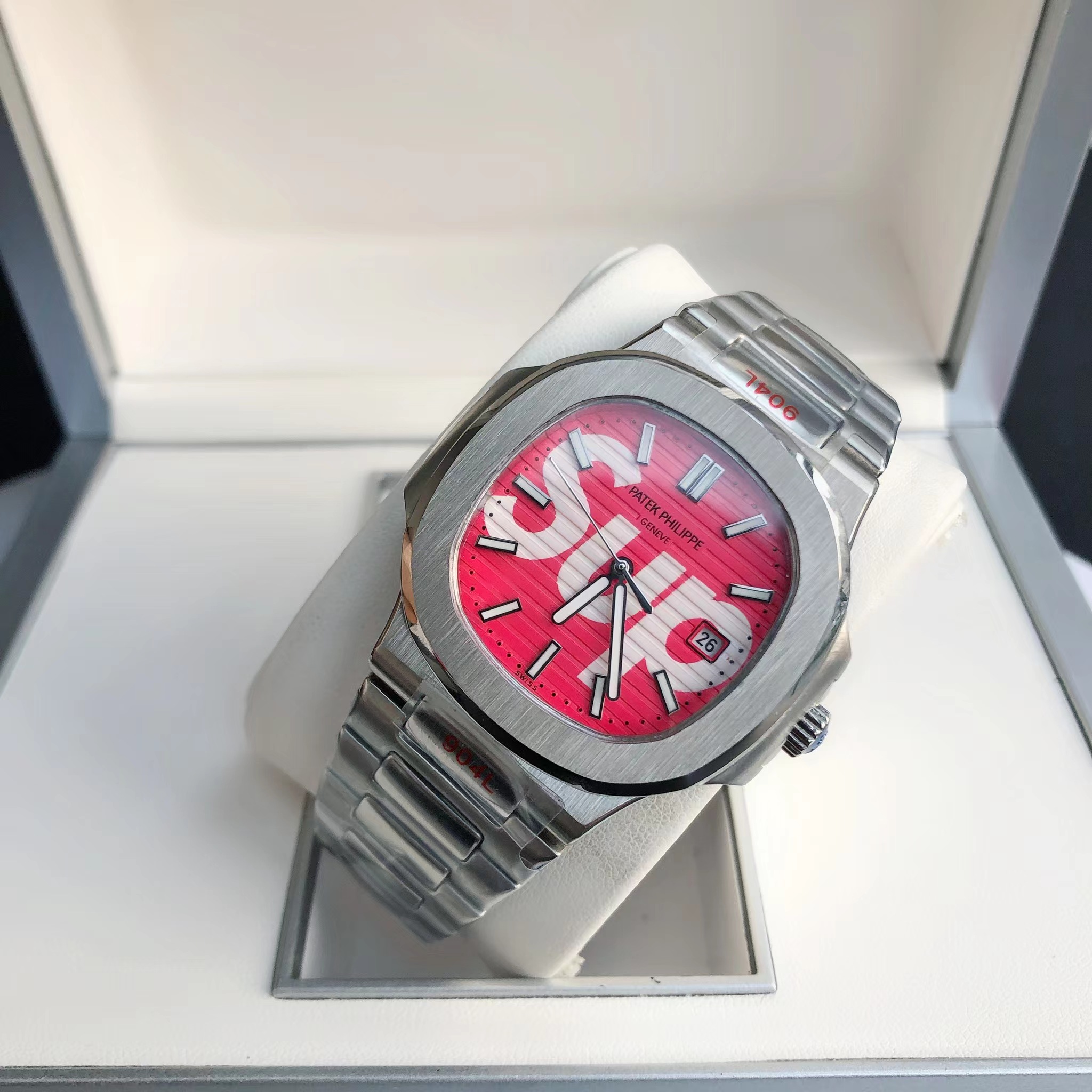 Patek Philipps Sa X Supreme Watch - PerfectKickZ
