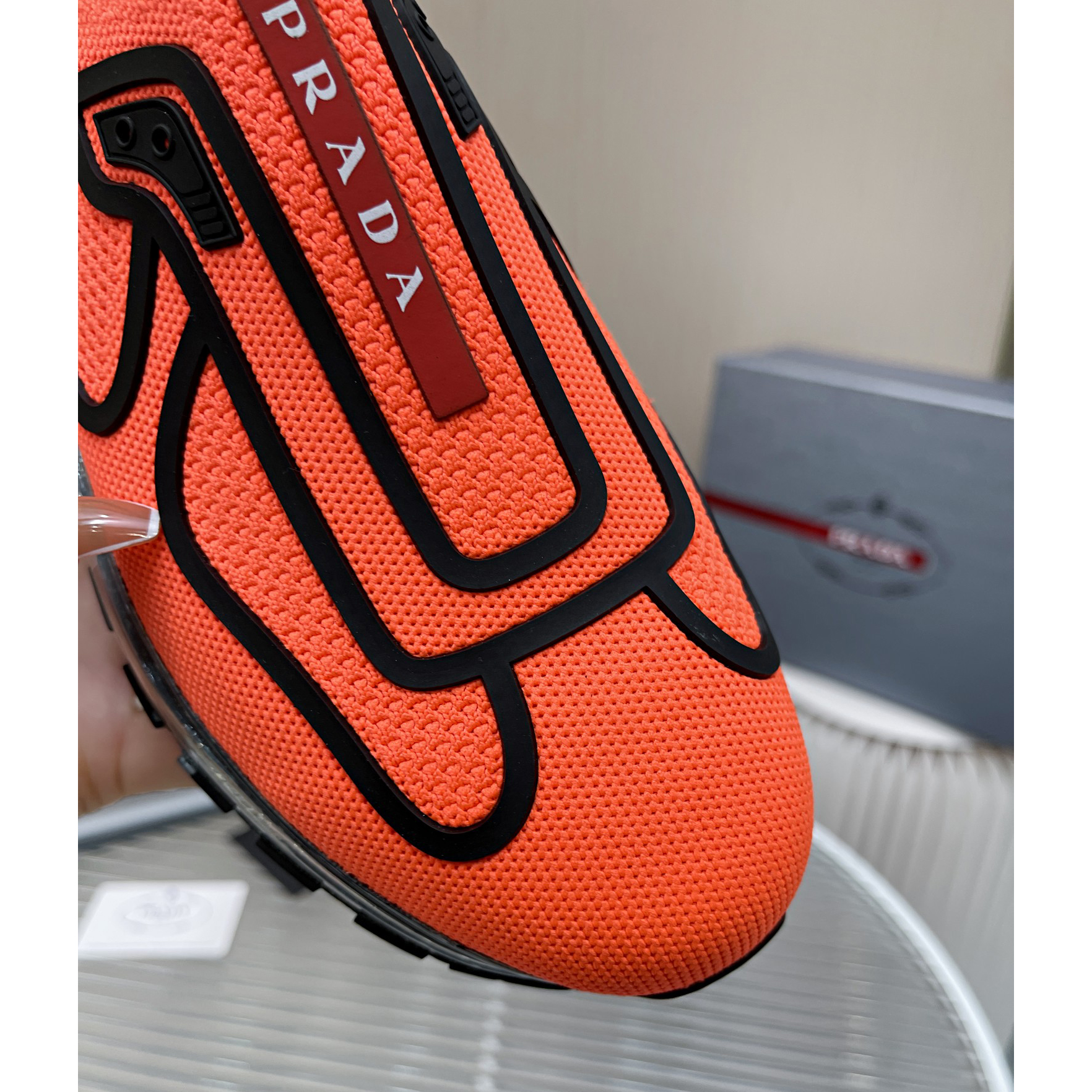 Prada Logo Sneakers  - PerfectKickZ