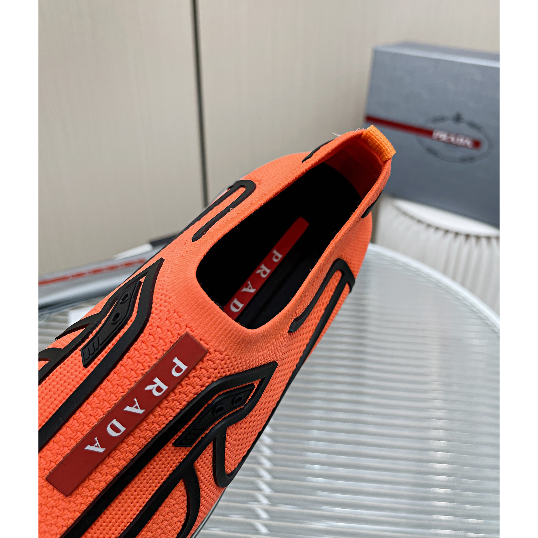 Prada Logo Sneakers  - PerfectKickZ