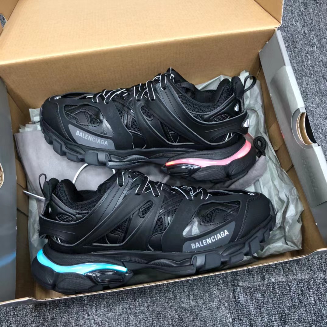Balenciaga Tess S. Gomma Trek 3.0 LED Sneakers - PerfectKickZ