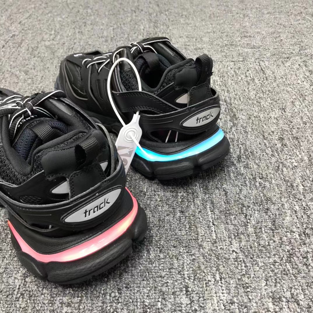 Balenciaga Tess S. Gomma Trek 3.0 LED Sneakers - PerfectKickZ