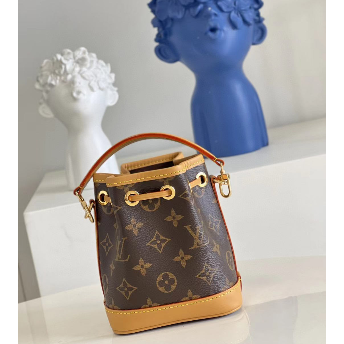 Louis Vuitton Nano  Noe Bag(13-16-10CM) - PerfectKickZ