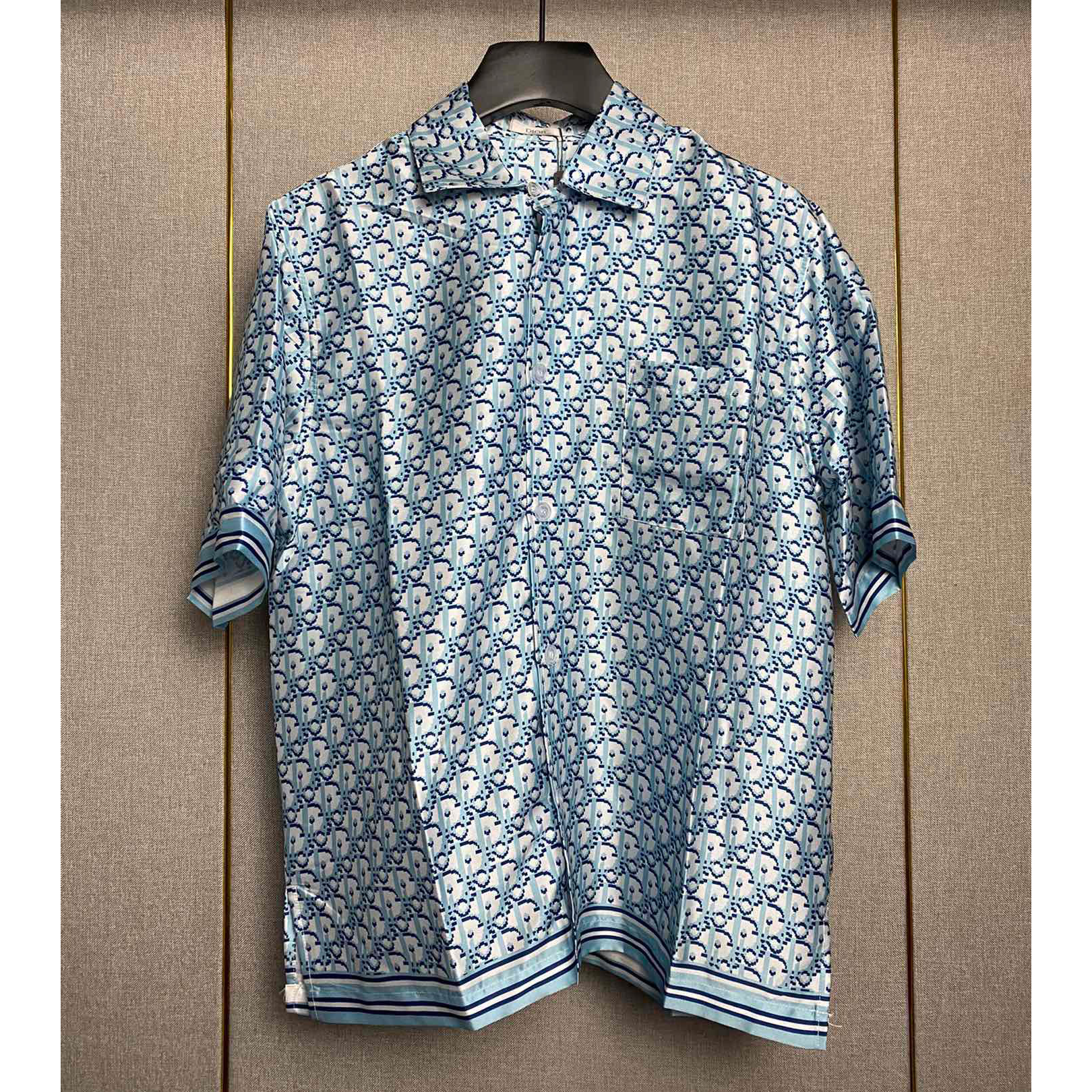 Dior Oblique Pixel Short-Sleeved Shirt And Shorts - PerfectKickZ