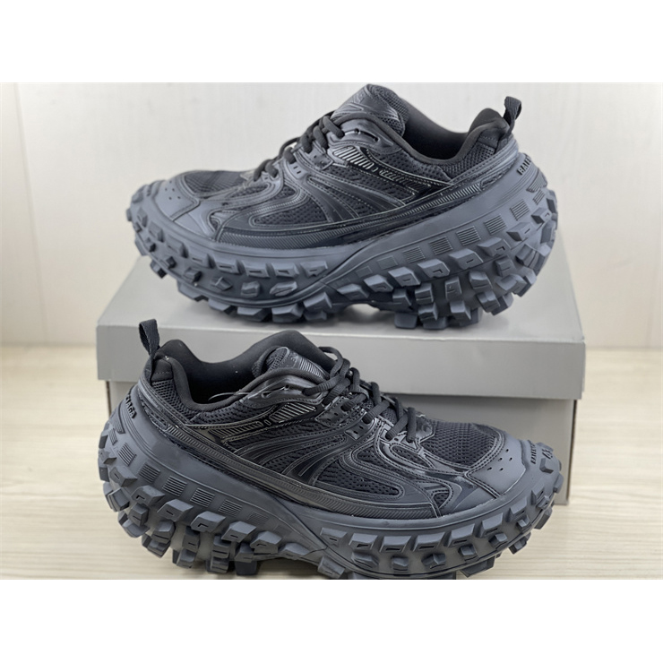 Balenciaga Men's Defender Sneaker In Black - PerfectKickZ