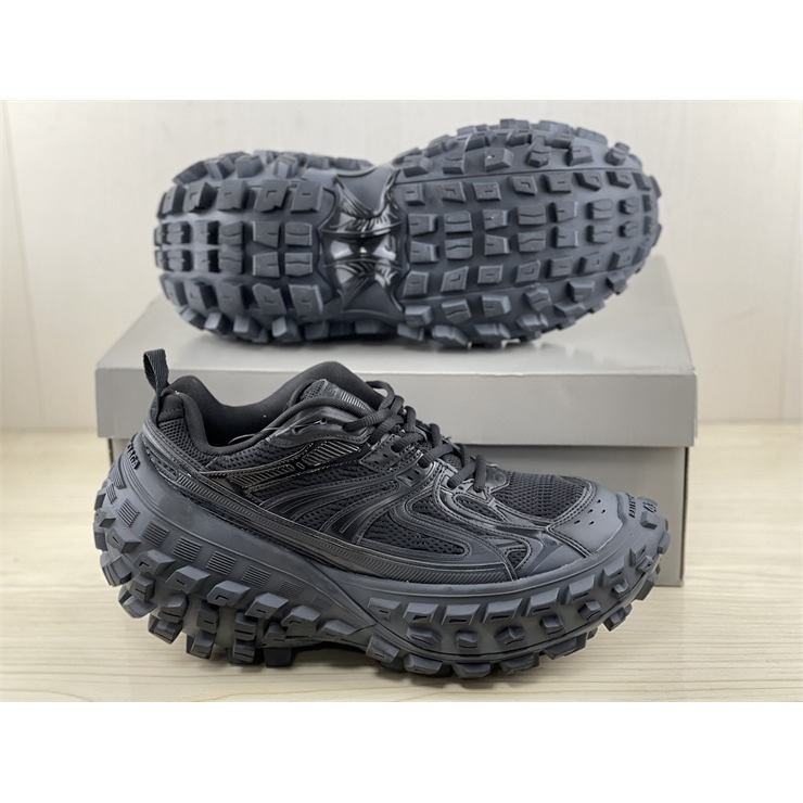 Balenciaga Men's Defender Sneaker In Black - PerfectKickZ