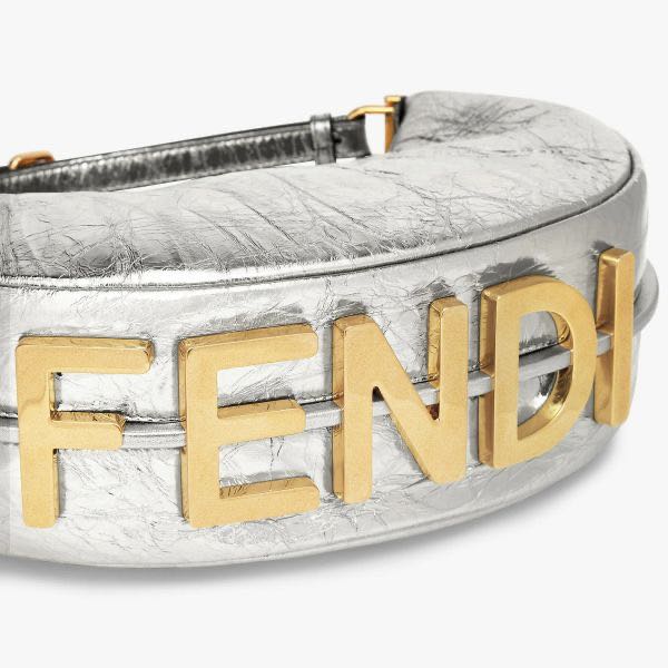 Fendi Graphy  Big White Leather Bag(10-29-24.5cm) - PerfectKickZ