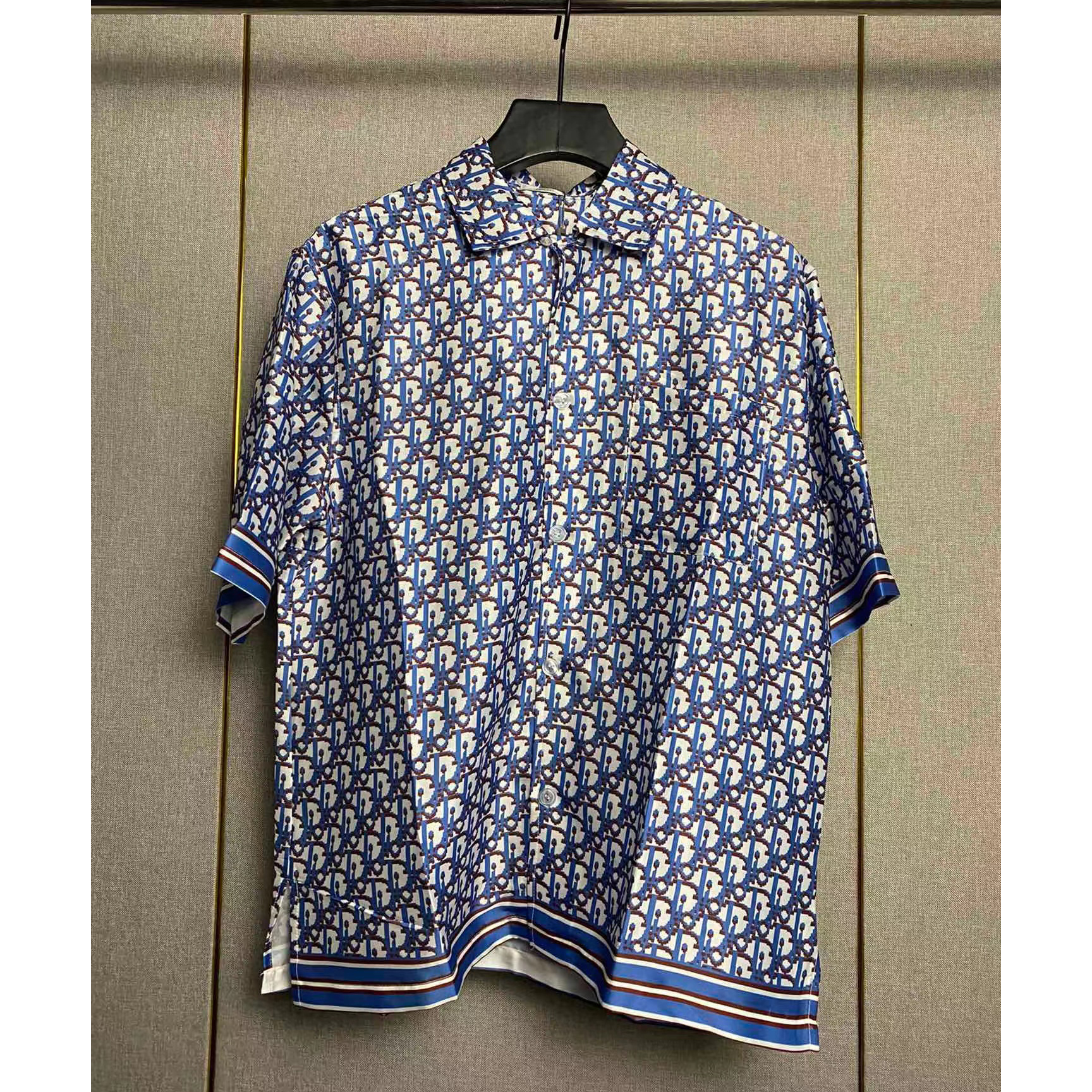 Dior Oblique Pixel Short-Sleeved Shirt And Shorts - PerfectKickZ