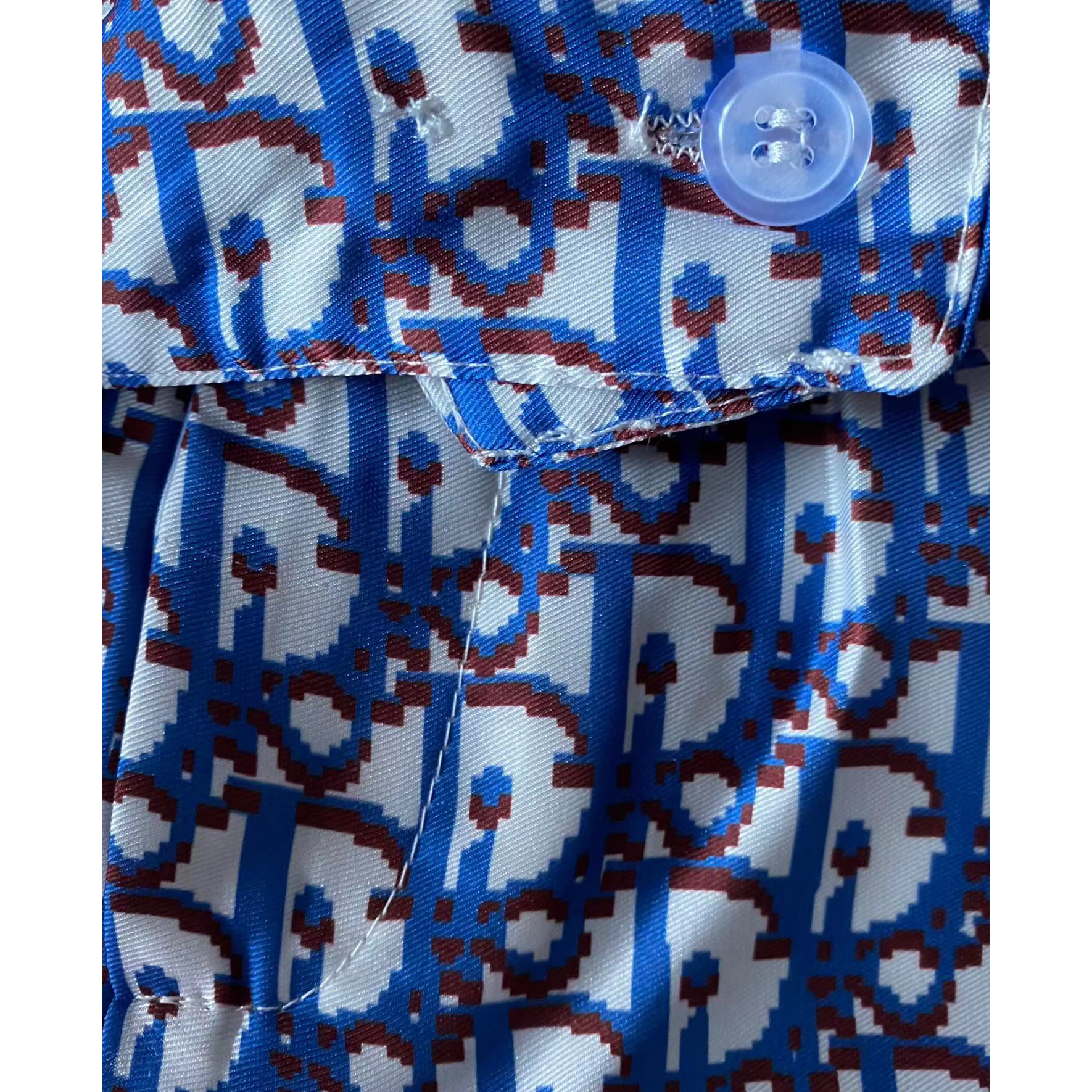 Dior Oblique Pixel Short-Sleeved Shirt And Shorts - PerfectKickZ