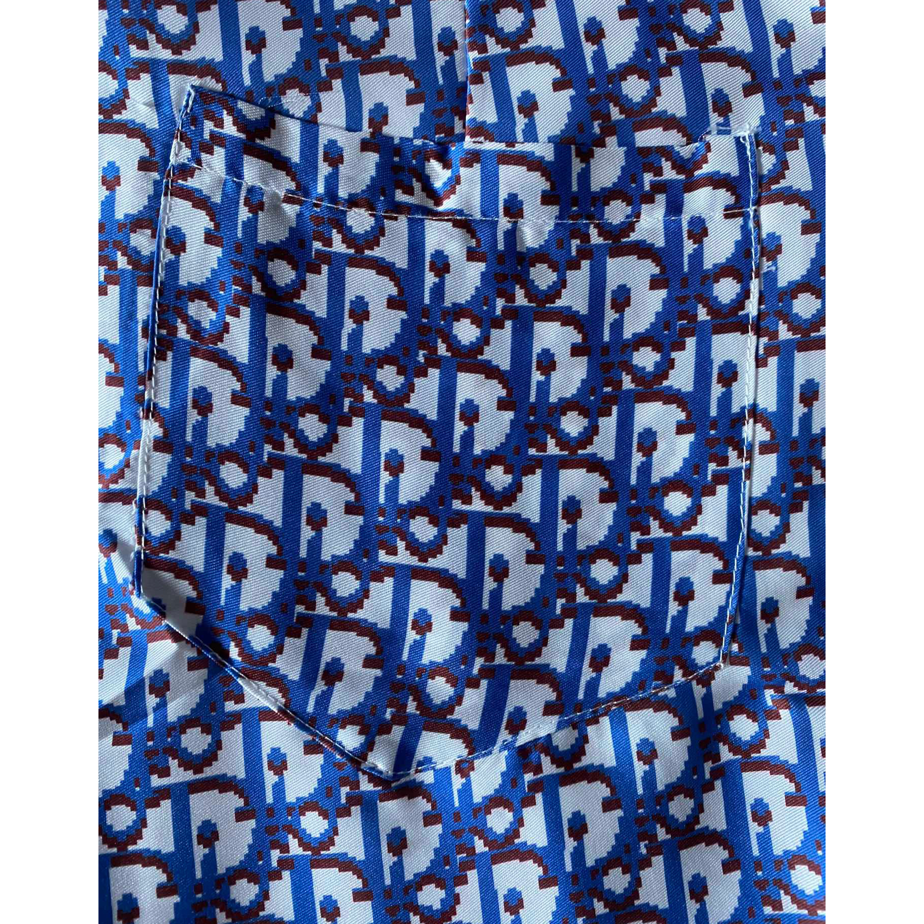 Dior Oblique Pixel Short-Sleeved Shirt And Shorts - PerfectKickZ