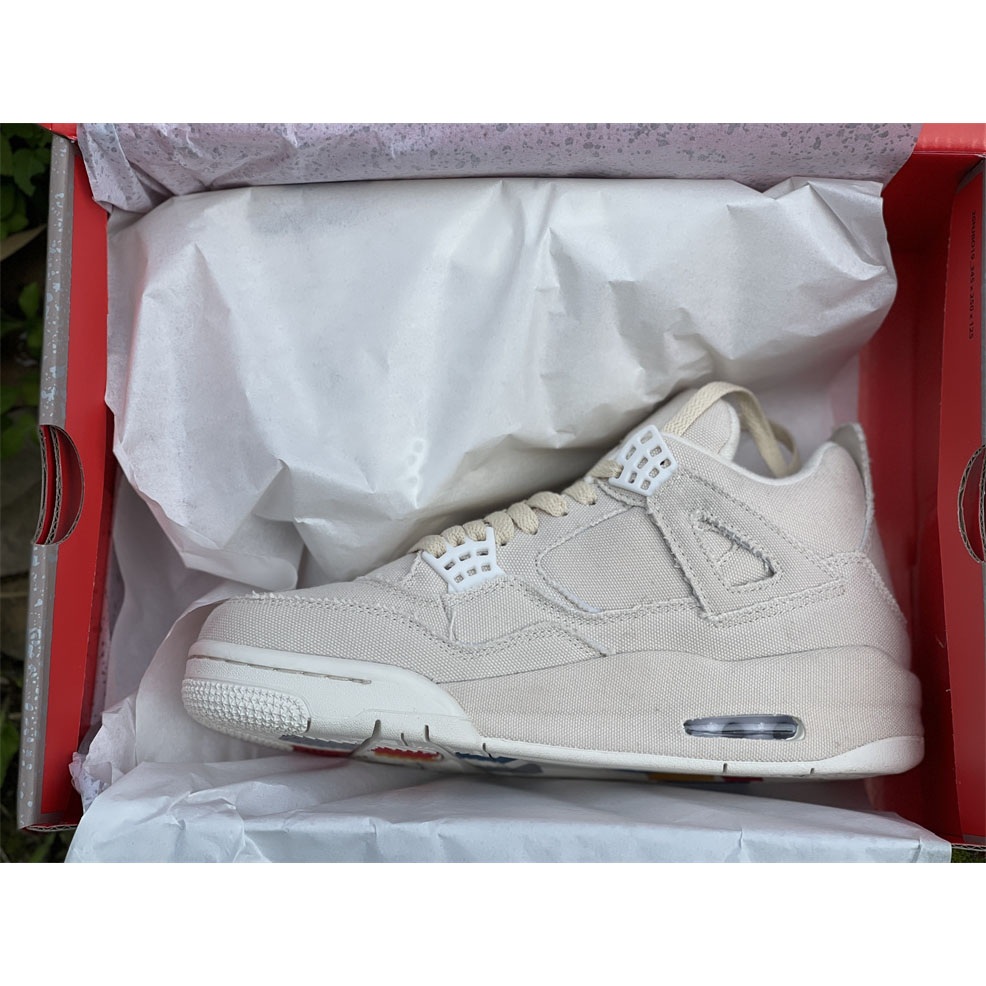 Air Jordan 4 WMNS “Canvas” DQ4909-100 - PerfectKickZ