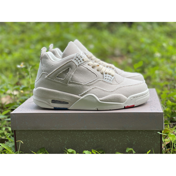 Air Jordan 4 WMNS “Canvas” DQ4909-100 - PerfectKickZ