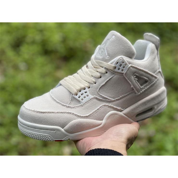 Air Jordan 4 WMNS “Canvas” DQ4909-100 - PerfectKickZ