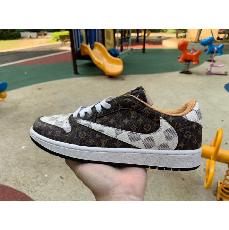 Travis Scott x Nike Air Jordan 1 Low AJ1 Sneaker DM7866-116 - PerfectKickZ