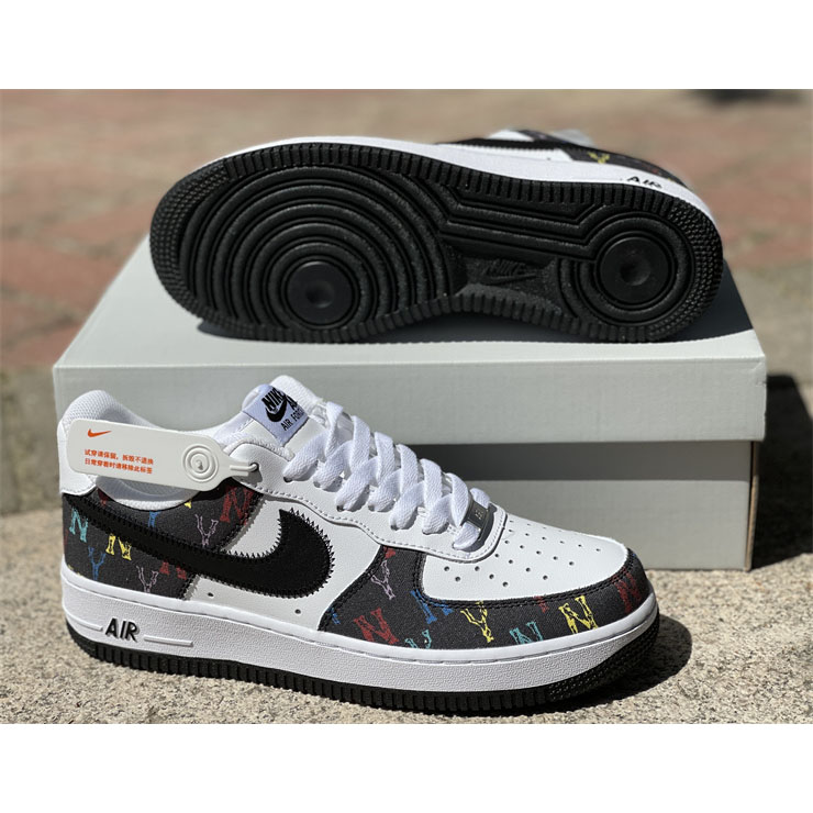 Nike Air Force 1  Printed stitching Low Sneaker   315122-444 - PerfectKickZ