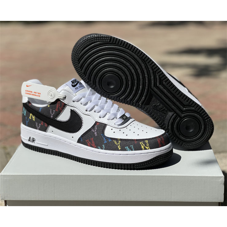 Nike Air Force 1  Printed stitching Low Sneaker   315122-444 - PerfectKickZ