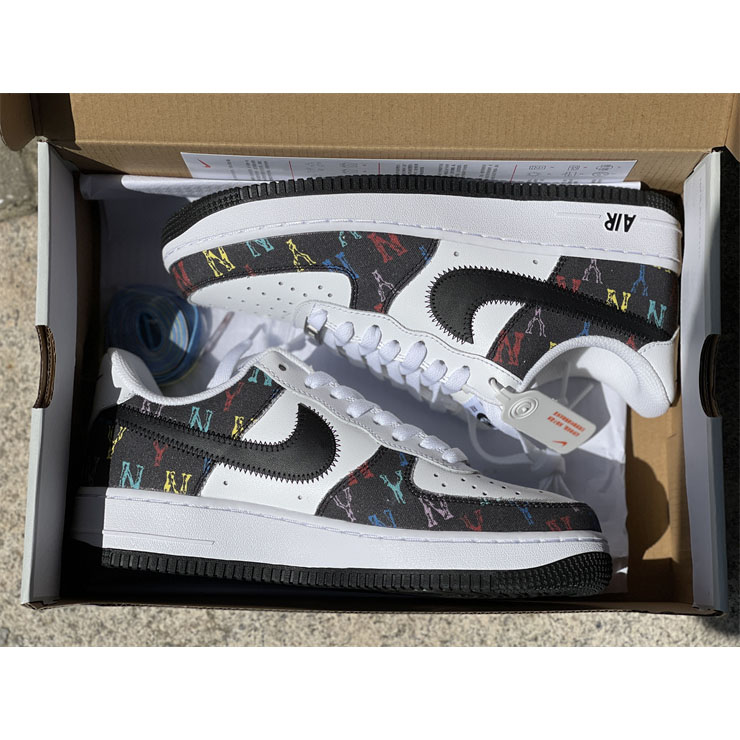 Nike Air Force 1  Printed stitching Low Sneaker   315122-444 - PerfectKickZ