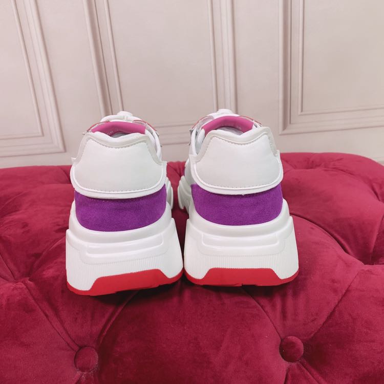 Dolce & Gabbana Logo-Patch Low-Top Sneakers - PerfectKickZ