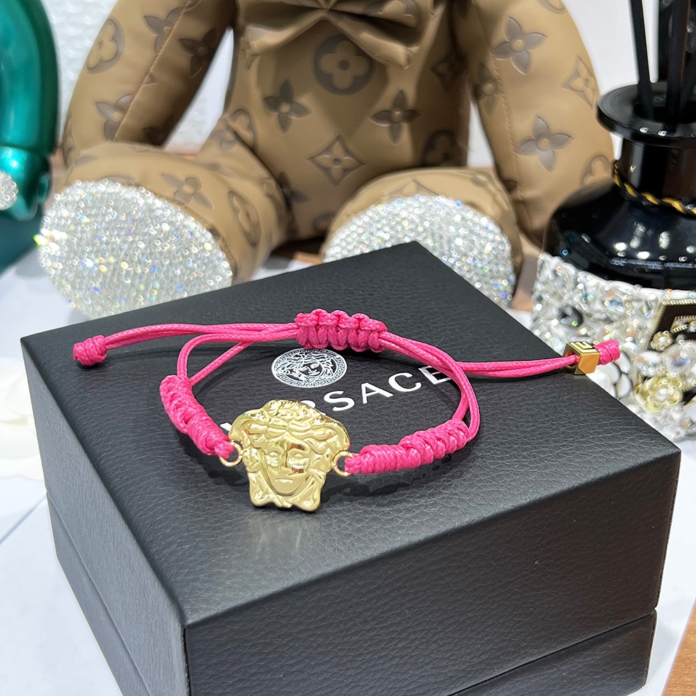 Versace Medusa Woven Bracelet - PerfectKickZ