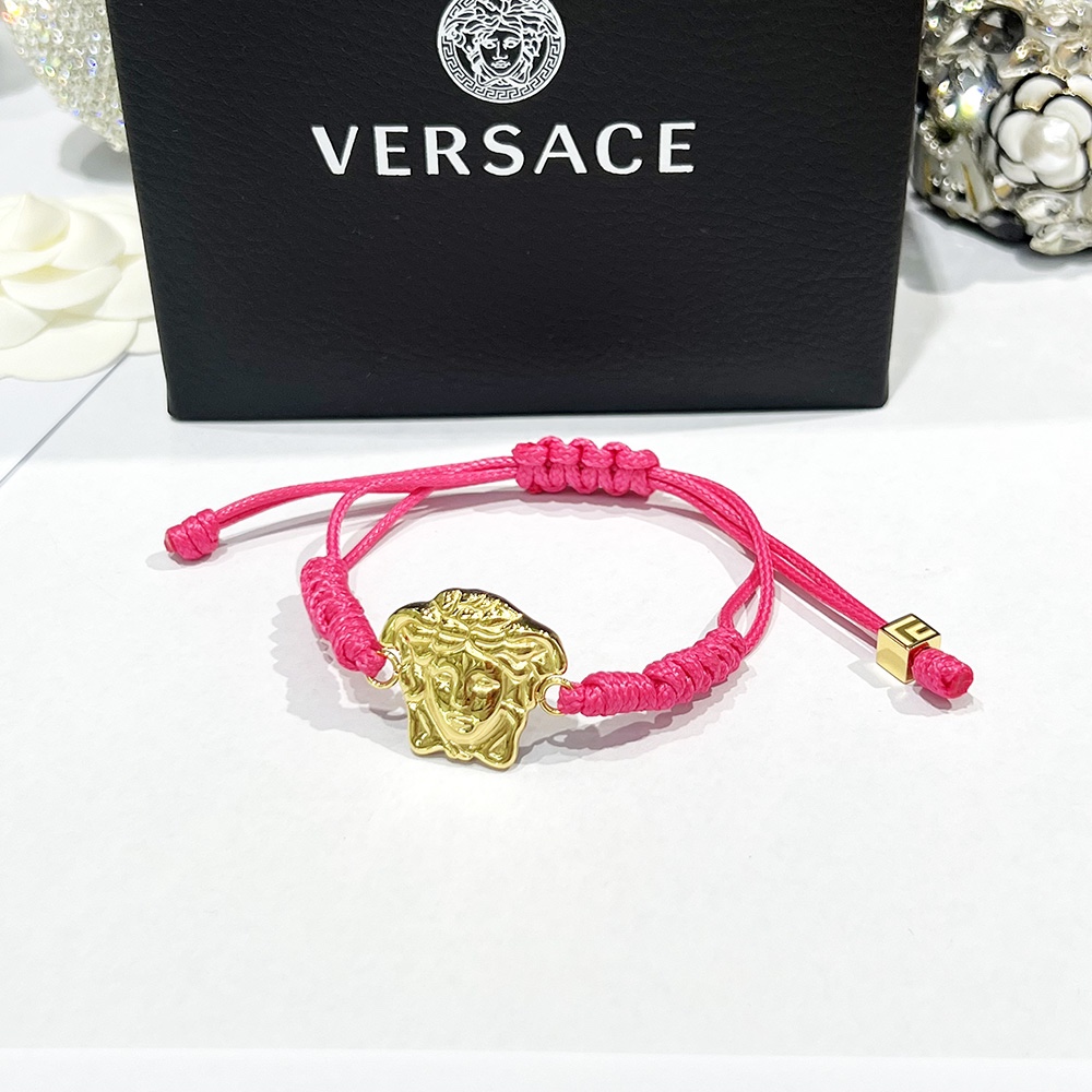 Versace Medusa Woven Bracelet - PerfectKickZ