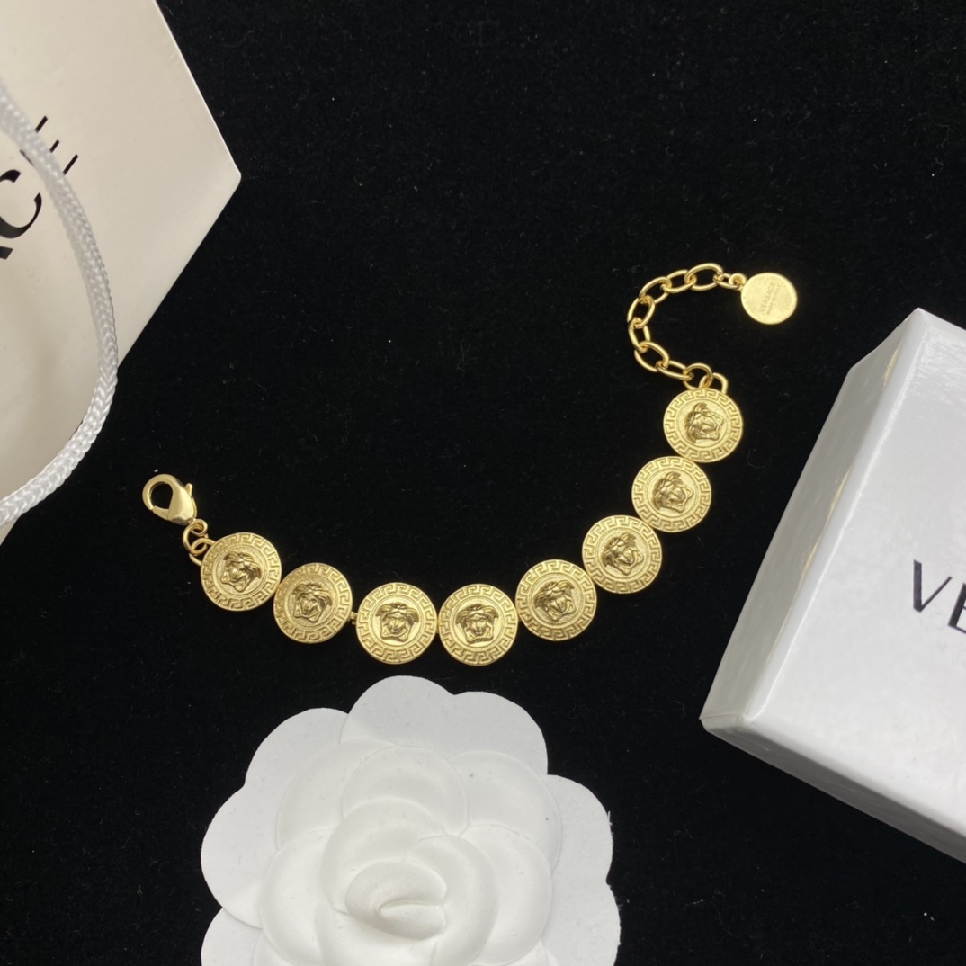 Versace Medusa Logo Bracelet - PerfectKickZ