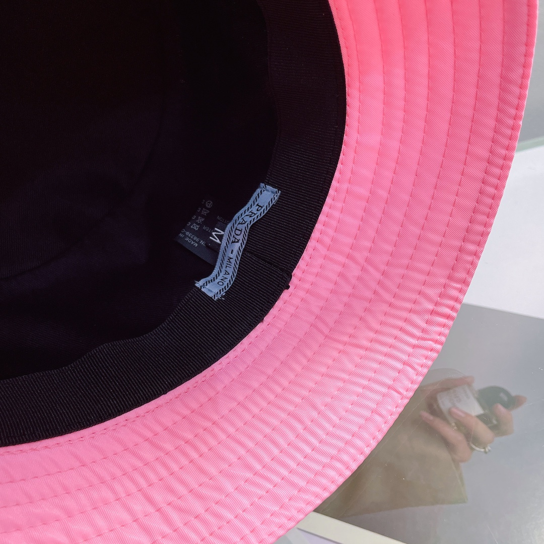 Prada Canvas Bucket Hat - PerfectKickZ