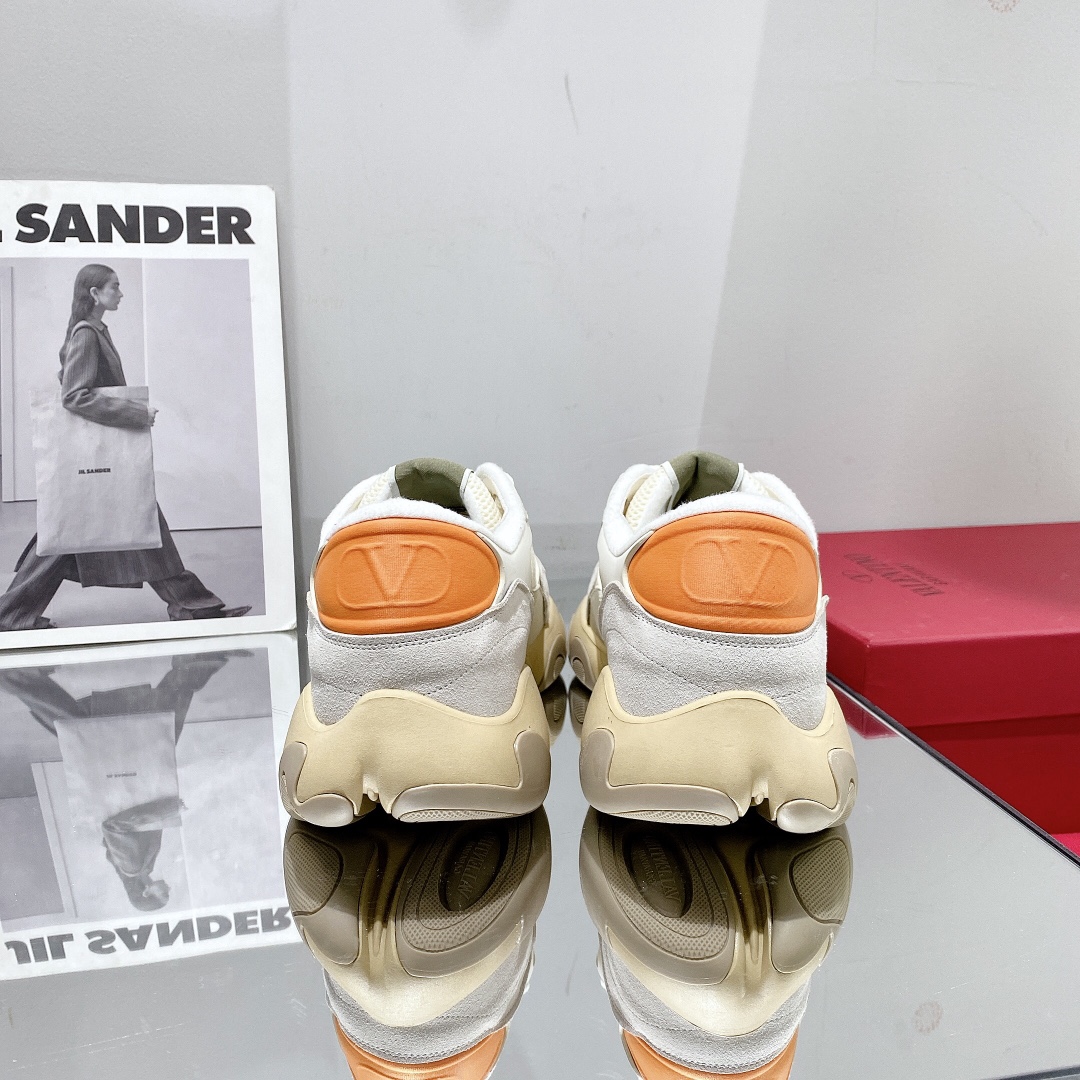 Valenti  Mesh Fabric And Suede Sneakers - PerfectKickZ