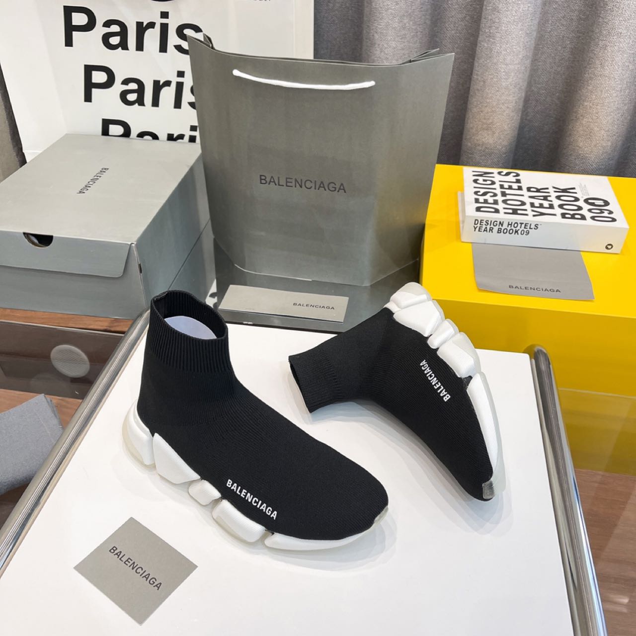 Balenciaga Speed Trainer Sock Sneaker Black - PerfectKickZ