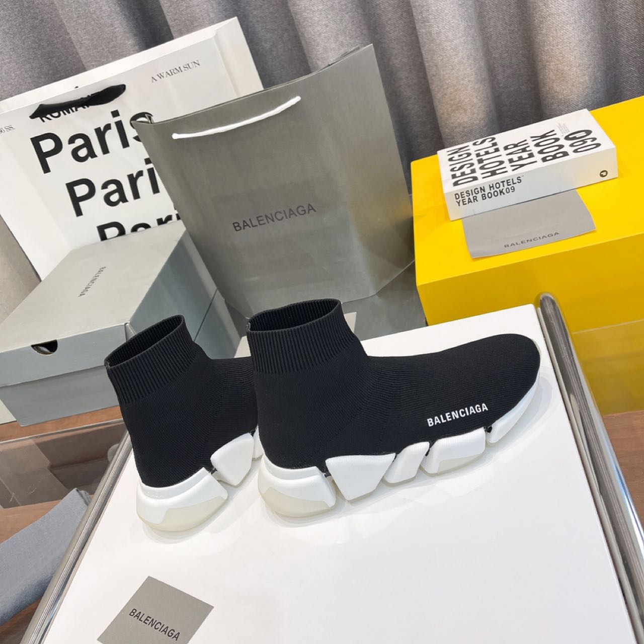 Balenciaga Speed Trainer Sock Sneaker Black - PerfectKickZ