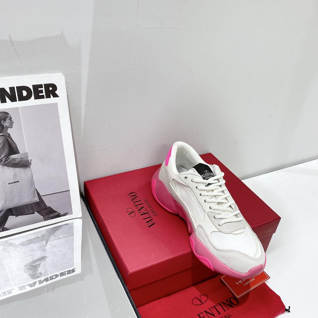 Valenti Mesh Fabric And Suede Sneakers - PerfectKickZ