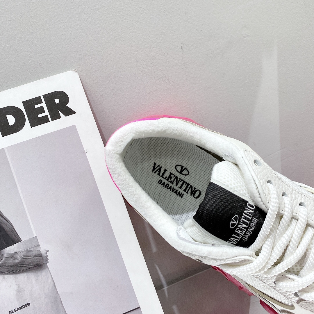 Valenti Mesh Fabric And Suede Sneakers - PerfectKickZ