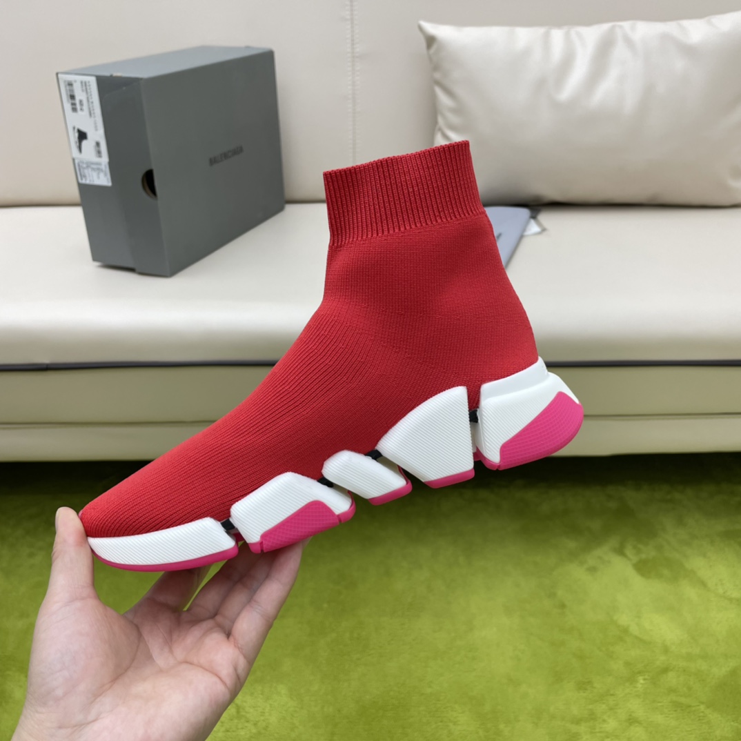 Balenciaga  Speed 2.0 Recycled Knit Sneaker  - PerfectKickZ