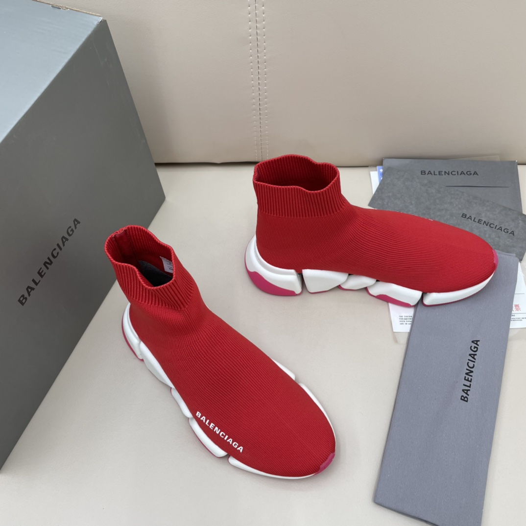 Balenciaga  Speed 2.0 Recycled Knit Sneaker  - PerfectKickZ