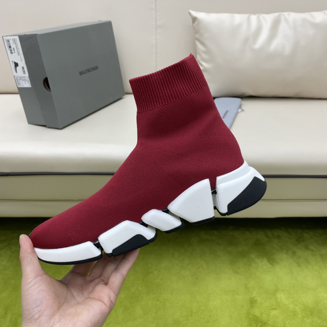 Balenciaga  Speed 2.0 Recycled Knit Sneaker  - PerfectKickZ