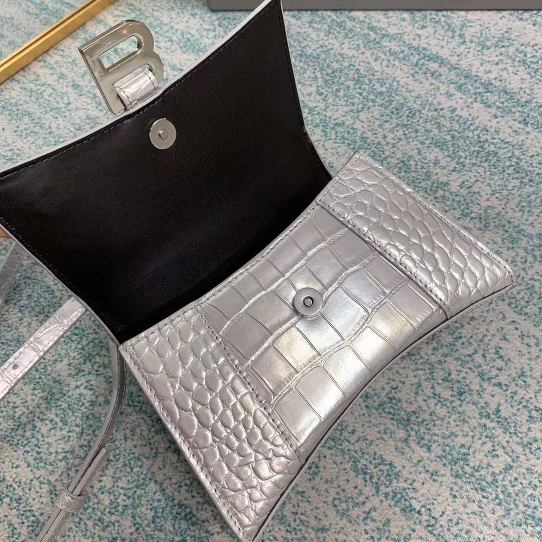Balenciaga Hourglass Top Handle Bag (19-21-8CM) - PerfectKickZ