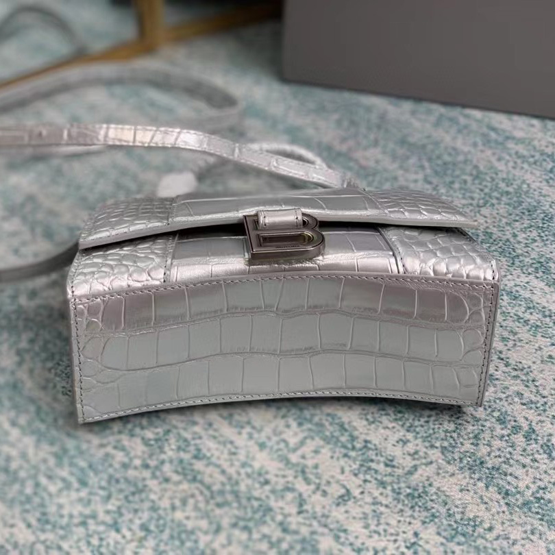 Balenciaga Hourglass Top Handle Bag (19-21-8CM) - PerfectKickZ