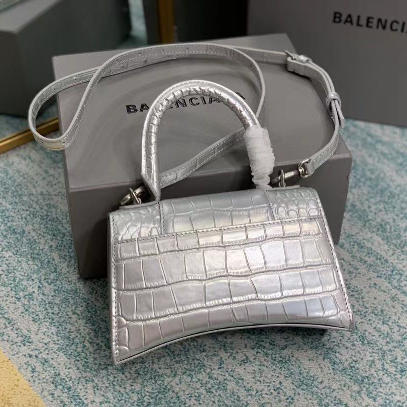 Balenciaga Hourglass Top Handle Bag (19-21-8CM) - PerfectKickZ