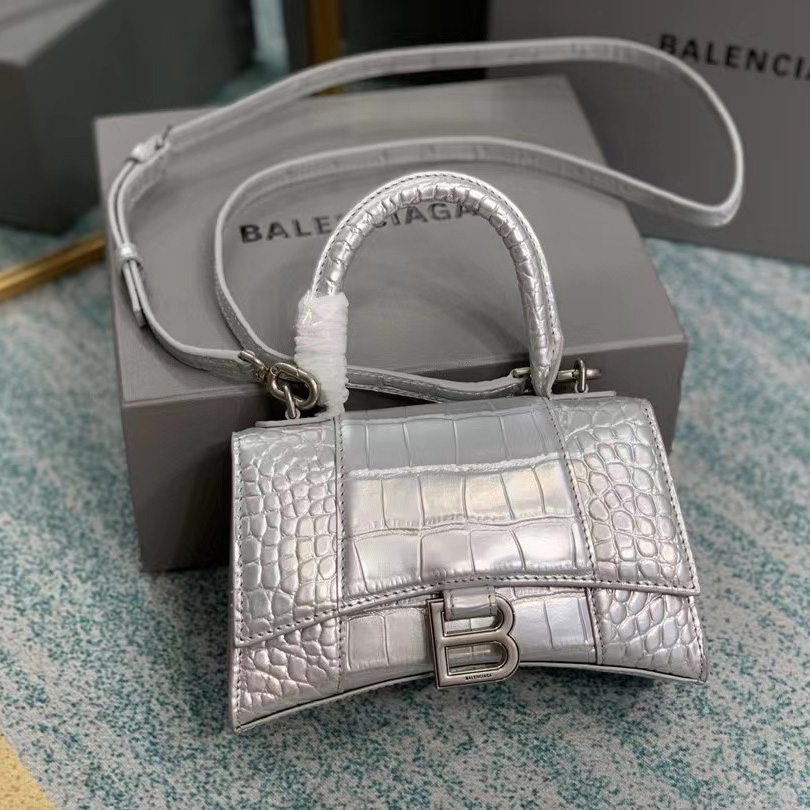 Balenciaga Hourglass Top Handle Bag (19-21-8CM) - PerfectKickZ