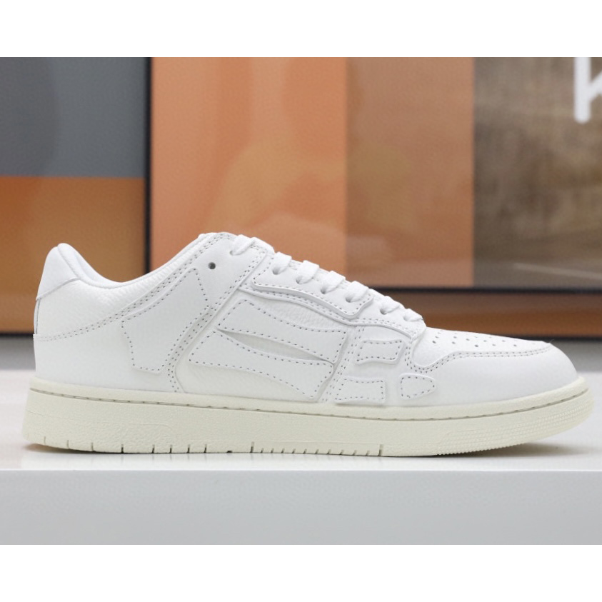 Amiri Skel-Top Low Sneaker White - PerfectKickZ