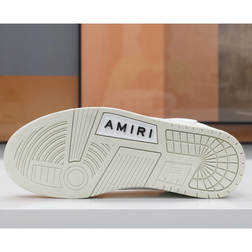 Amiri Skel-Top Low Sneaker White - PerfectKickZ